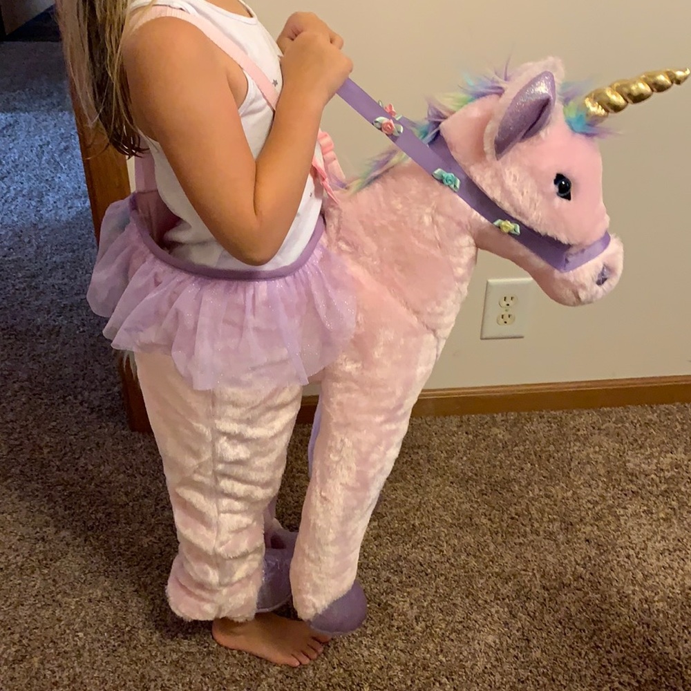 Adorable unicorn Halloween costume